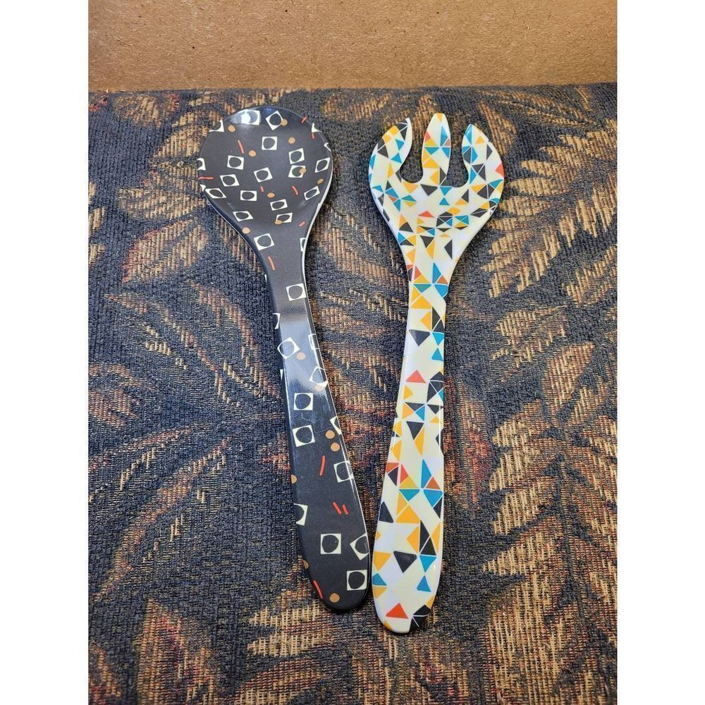 Colorful Melamine Salad Serving Set